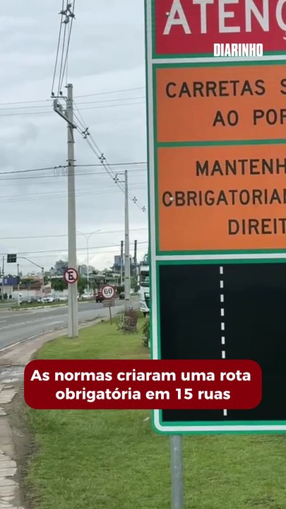 Caminhoneiros podem parar em Navegantes contra “Rota dos caminhões”