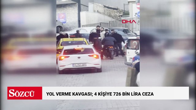 Eyüpsultan’da yol verme kavgası; taksi şoförünü darbeden 4 kişiye 726 bin lira ceza