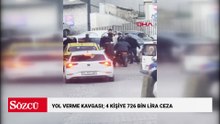 Eyüpsultan’da yol verme kavgası; taksi şoförünü darbeden 4 kişiye 726 bin lira ceza