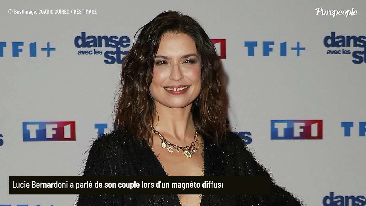Danse avec les stars : Lucie Bernardoni en dit plus sur l'homme avec qui elle partage sa vie, "Je vis une belle histoire d'amour"