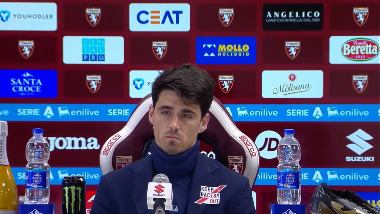 Cuesta in conferenza stampa post Torino - Parma 4-1