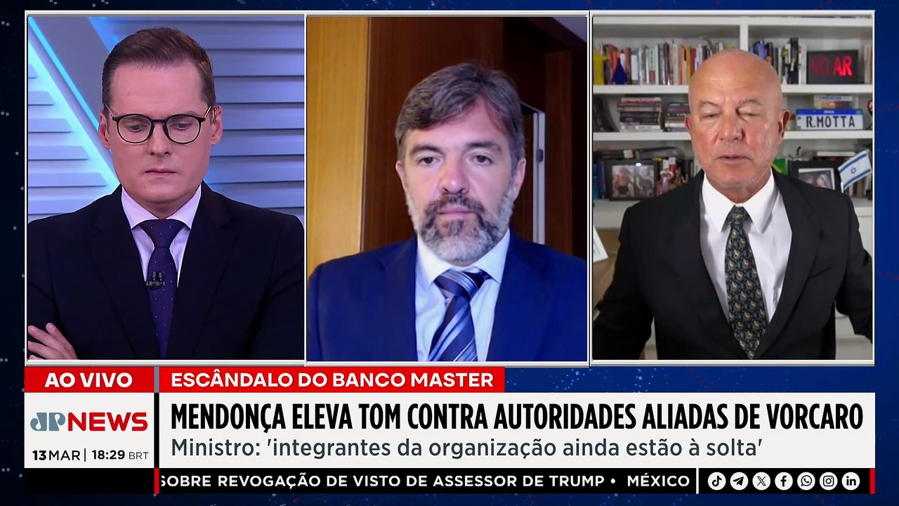 STF MANTÉM PRISÃO DE VORCARO / DELAÇÃO PODE ATINGIR AUTORIDADES | OS PINGOS NOS IS - 13/03/26