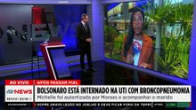 Jair Bolsonaro é internado na UTI com broncopneumonia bacteriana