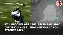 Ex jugadores de la NFL contra la Casa Blanca: rechazan video que mezcla futbol y bombardeos