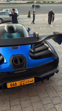 I present to you, the McLaren Senna 💙🇴🇲#hypercar #mclaren #senna #oman #carspot968