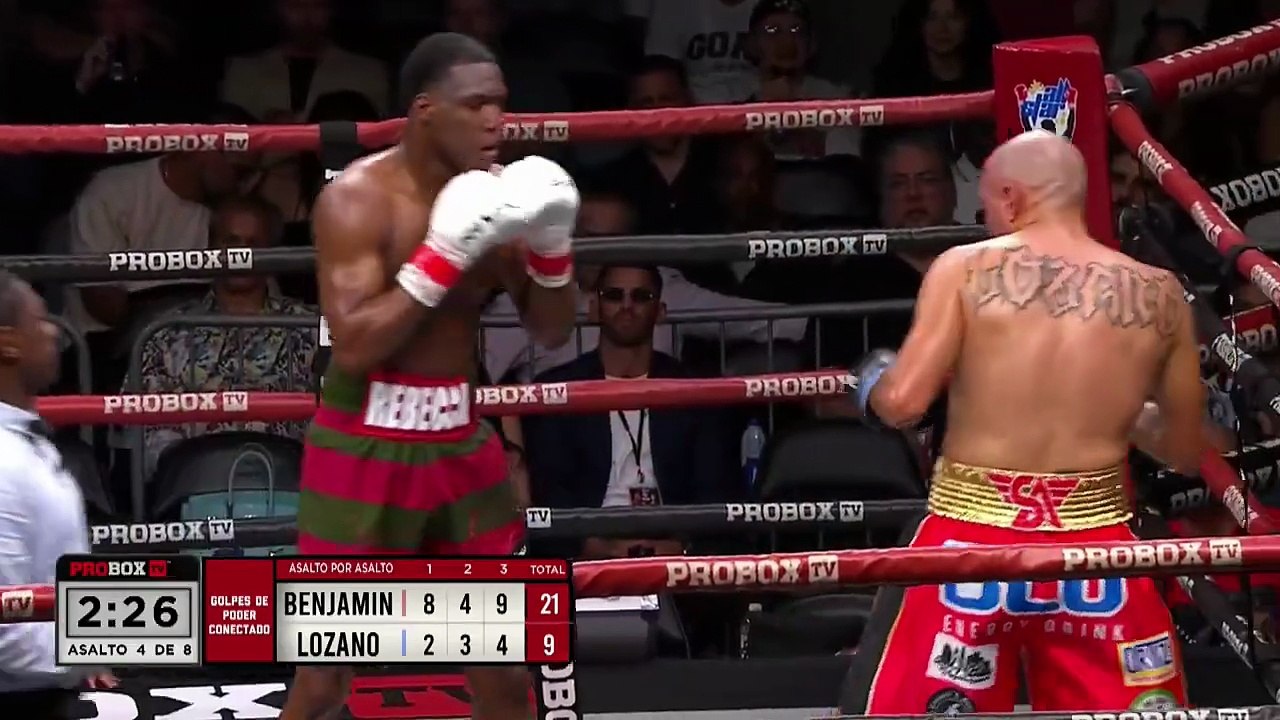 Dante Benjamin vs Angel Lozano