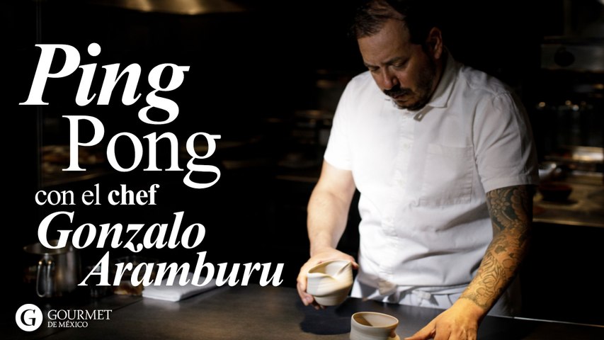 PING PONG con el chef Gonzalo Aramburu
