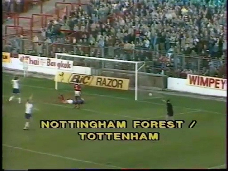 NOTTINGHAM FOREST - TOTTENHAM - 1984 - SAISON 1...