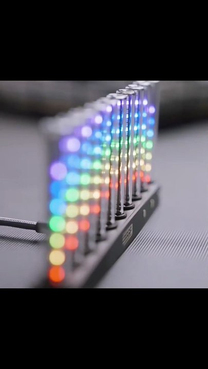 LED Pickup Quasi Glow Spectrum Ambient Light – Sound Control RGB Rhythm Lamp