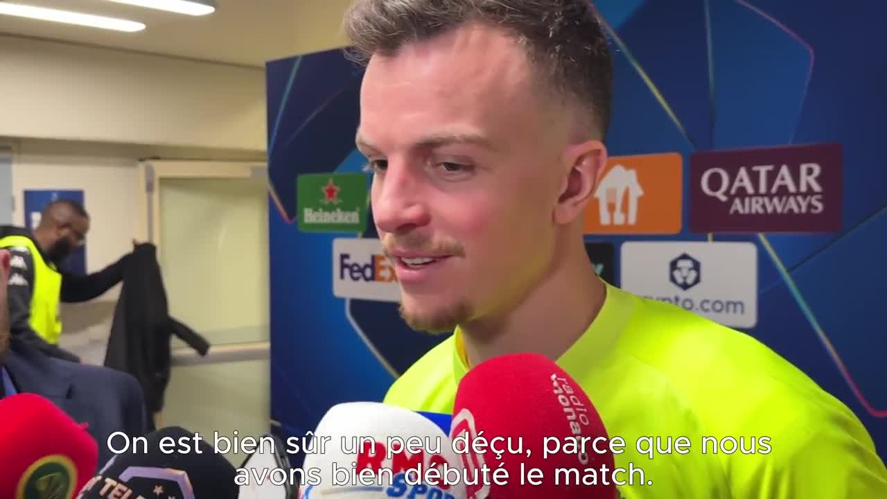 Philipp Köhn garde espoir pour le match retour après la défaite de l'AS Monaco face au PSG