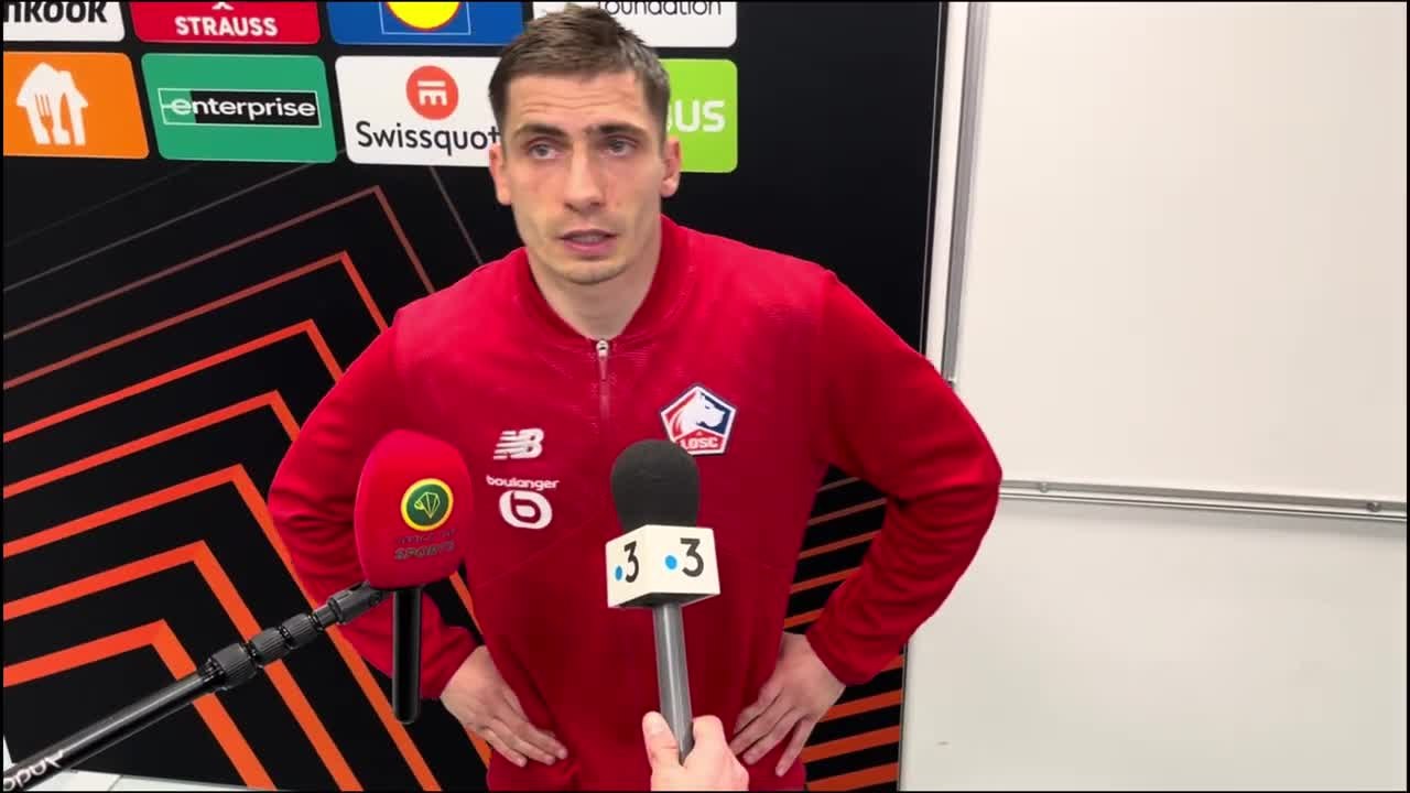 Romain Perraud garde espoir pour le LOSC après la défaite contre Aston Villa