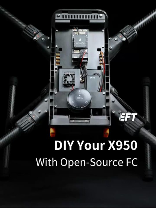DIY X950 Drone with Open-scource Flight Controller