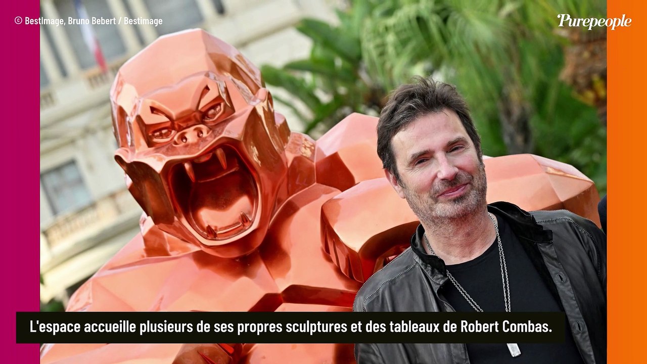 500m2 dans le 16e arrondissement de Paris, l'artiste Richard Orlinski fait visiter son appartement haussmannien au style très épuré