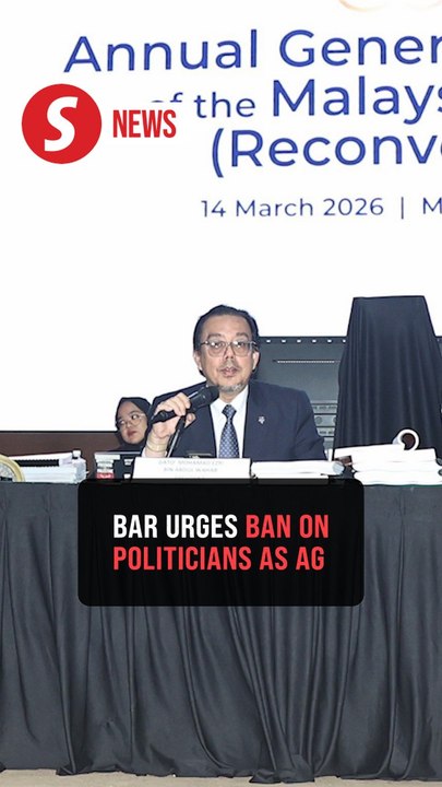Malaysian Bar seeks separation of AG, public prosecutor to protect independence