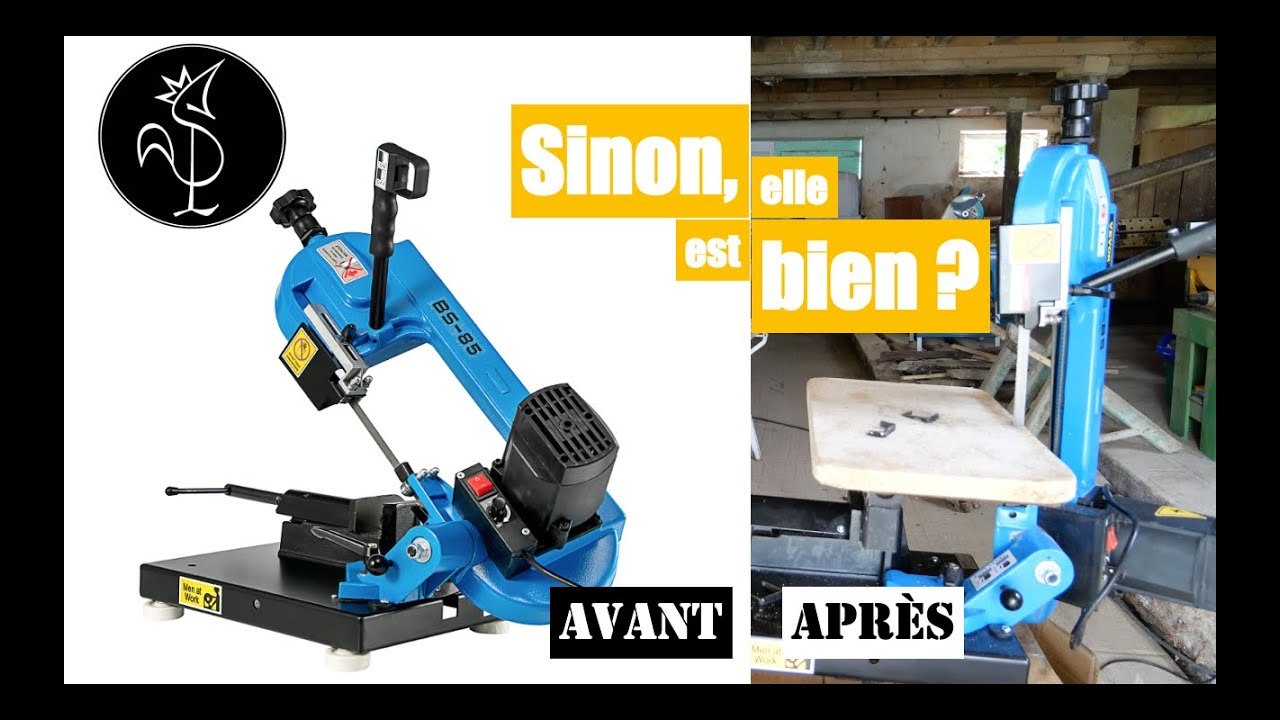 Modification de la scie à métaux Vevor