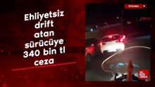 Avcılar’da ehliyetsiz drift atan sürücüye 340 bin lira ceza