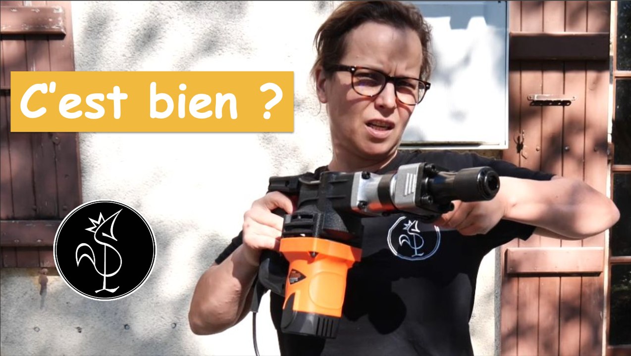 Que vaut le burineur Vevor 1400W 19 joules