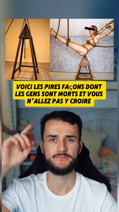 Voici les pires façons dont les gens sont morts.