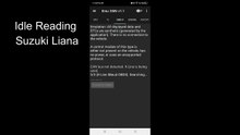 Suzuki Liana Reading on Scanner