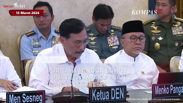 Purbaya, Luhut, Bahlil Update ke Prabowo soal Dampak Perang Iran Vs Israel-AS - PARASOT