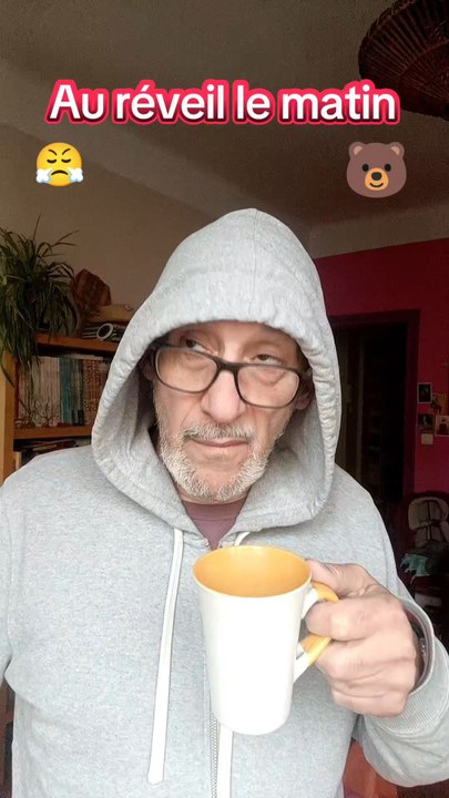 Au réveil le matin...😤🐻
