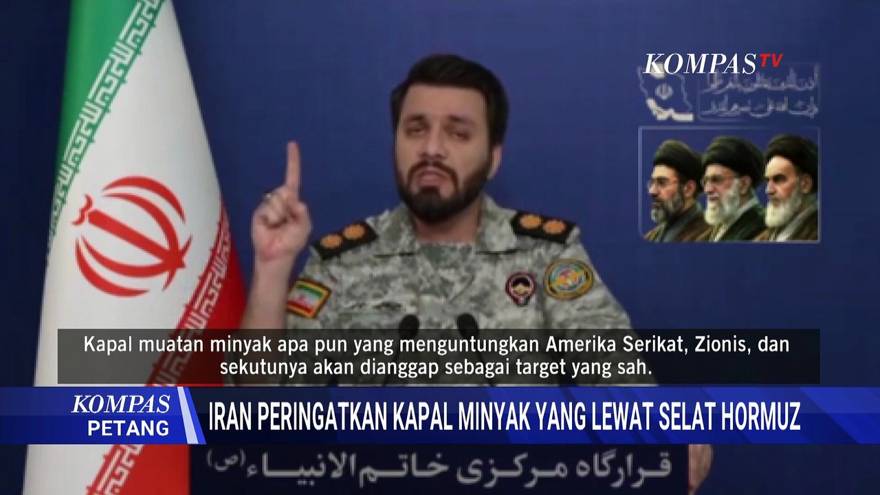 Iran Ajukan Tiga Syarat Damai di Tengah Serangan ke Fasilitas Minyak dan Kapal di Selat Hormuz