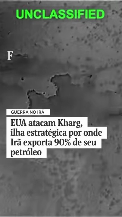 EUA atacam Kharg, ilha estratégica por onde Irã exporta 90% de seu petróleo