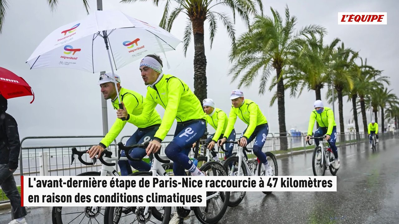 L'avant-dernière étape de Paris-Nice raccourcie à 47 kilomètres en raison des conditions climatiques - Cyclisme - Paris-Nice
