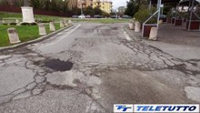 Video News - Buche diffuse sulla strada che porta al pronto soccorso del Civile