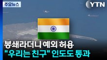 봉쇄라더니 예외 허용..."우리는 친구" 인도도 통과 / YTN