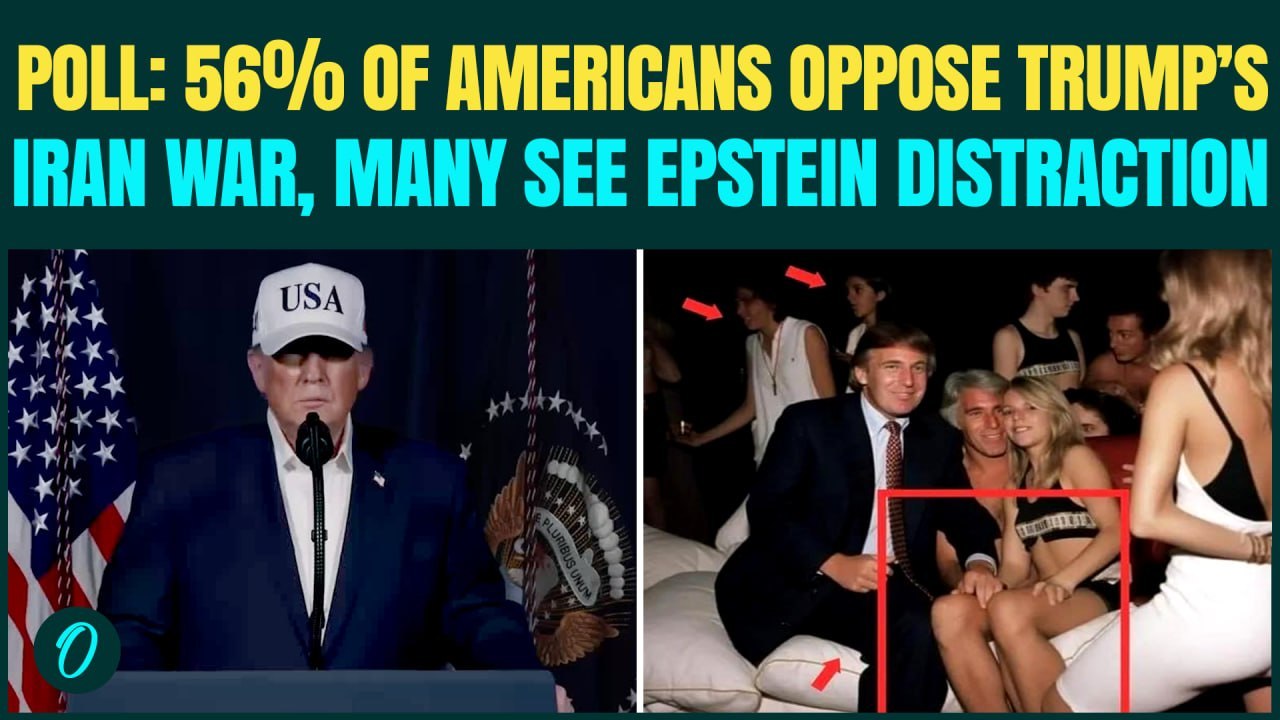 Trump Hiding DIRTY Epstein Secrets? Majority of Americans Oppose Trump’s War in Iran: Poll Results
