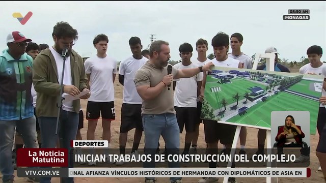 Monagas | Inicia construcción de moderno complejo deportivo para la formación de más de 4 mil atletas