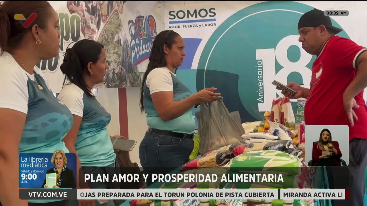 Jornada alimentaria en Caracas garantiza el acc...