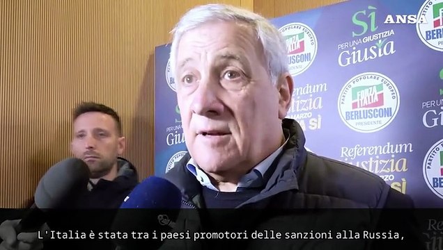 MO, Tajani: Italia non e' in guerra ma al lavoro per non allargare il conflitto
