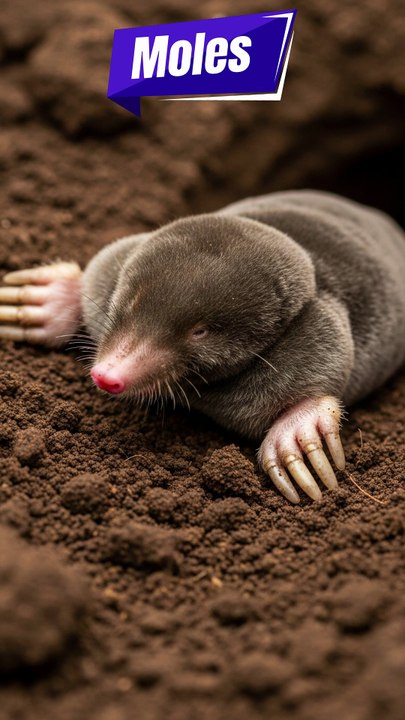 Moles – The Silent Engineers of the Underground