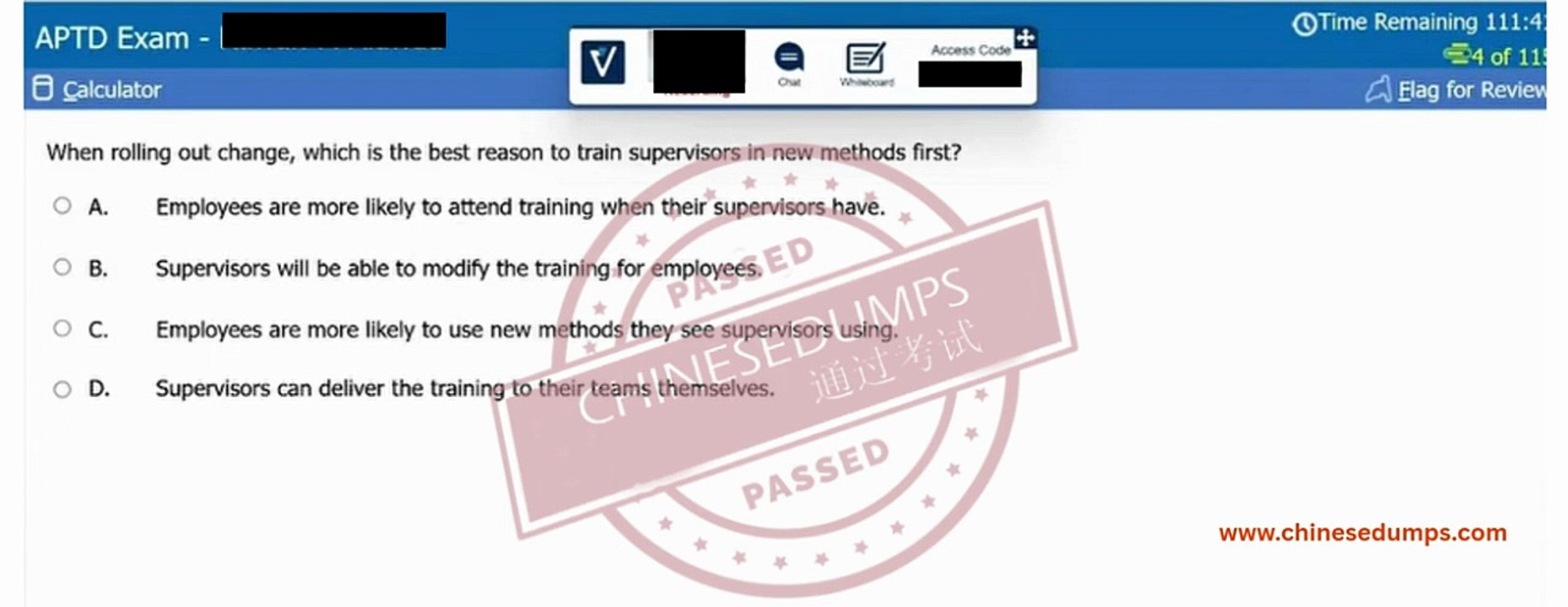 Associate Professional in Talent Development