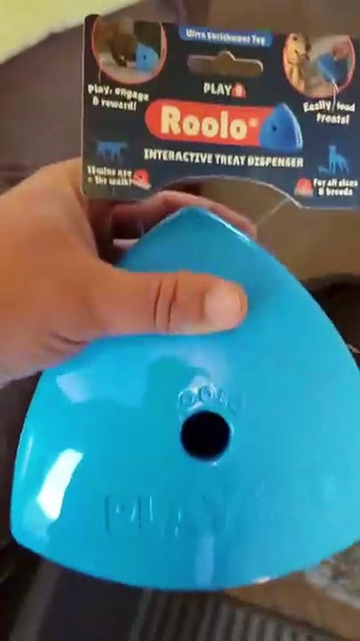 Roolo Dog Treat Dispenser, The Ultimate Playtime Toy