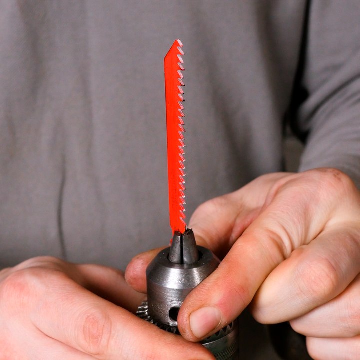 How to make useful mini saw made from the drill