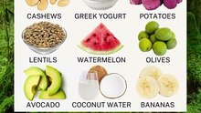 High Electrolyte Foods
