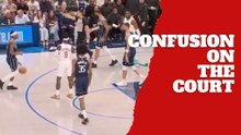 Dallas Mavericks game features bizarre moment after refs give ball to wrong team