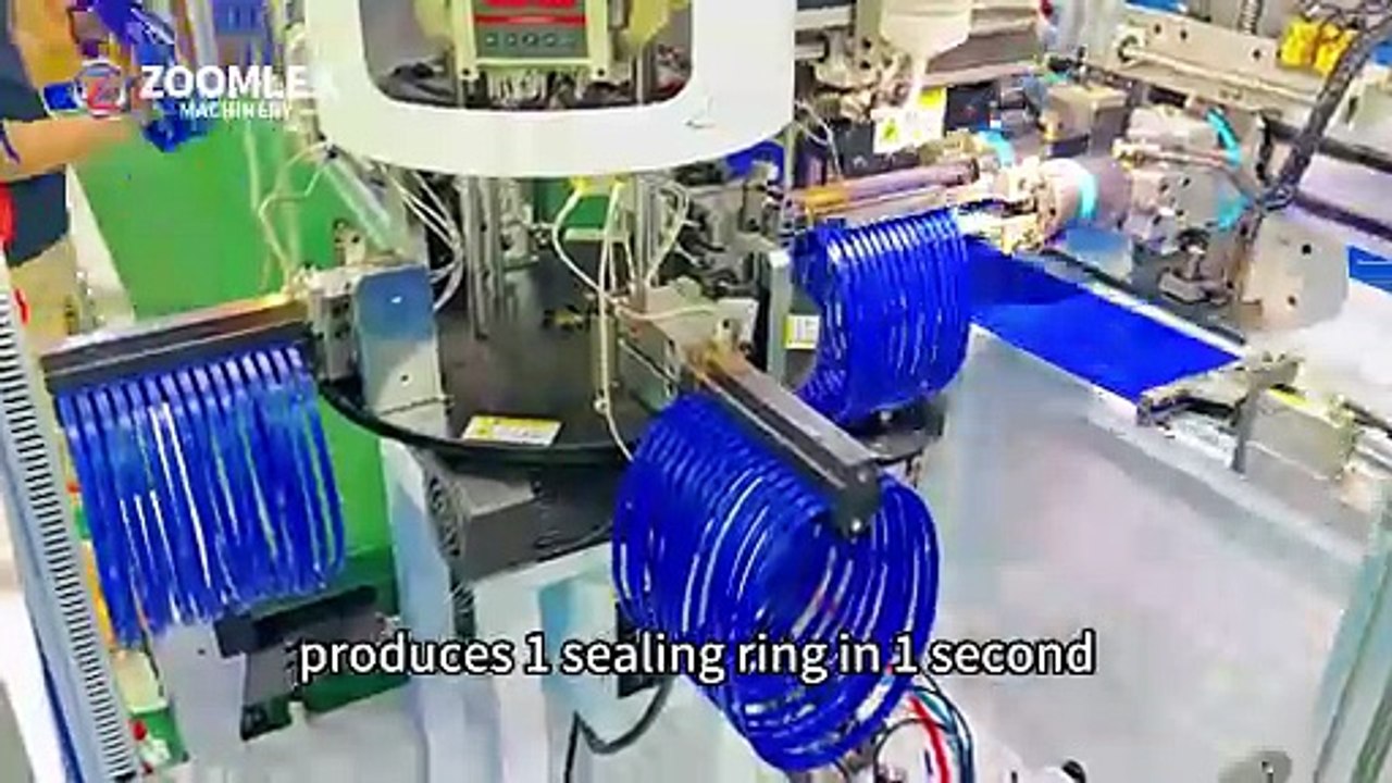 Still raising 8 people? They have taken care of all one Silicone rubber O-ring bonding machine