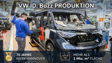 Volkswagen ID. Buzz autonom | Produktion im VW Nutzfahrzeuge Werk Hannover