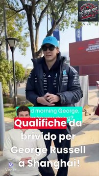 Russell: Attenti a Lewis! 🏎️🔥 #russell #mercedes #f1