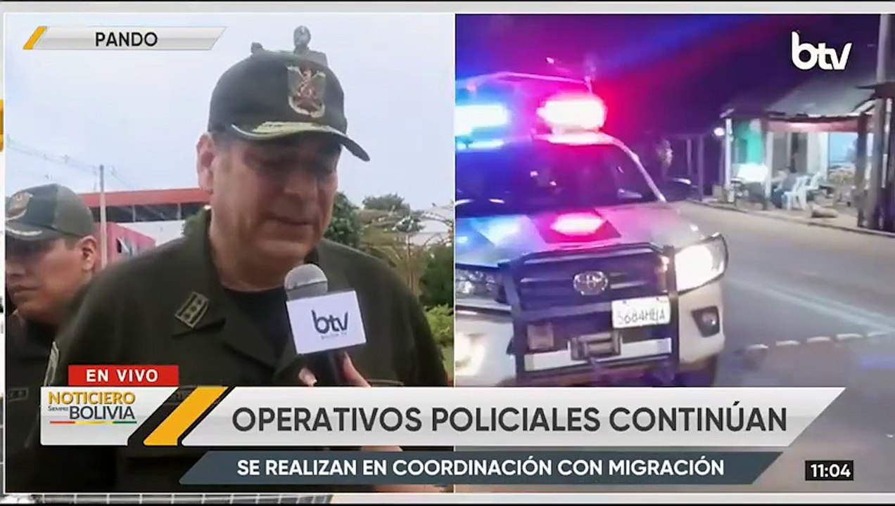 Policía refuerza “Plan Z” y controles migratorios en la frontera de Pando tras la captura de Marset