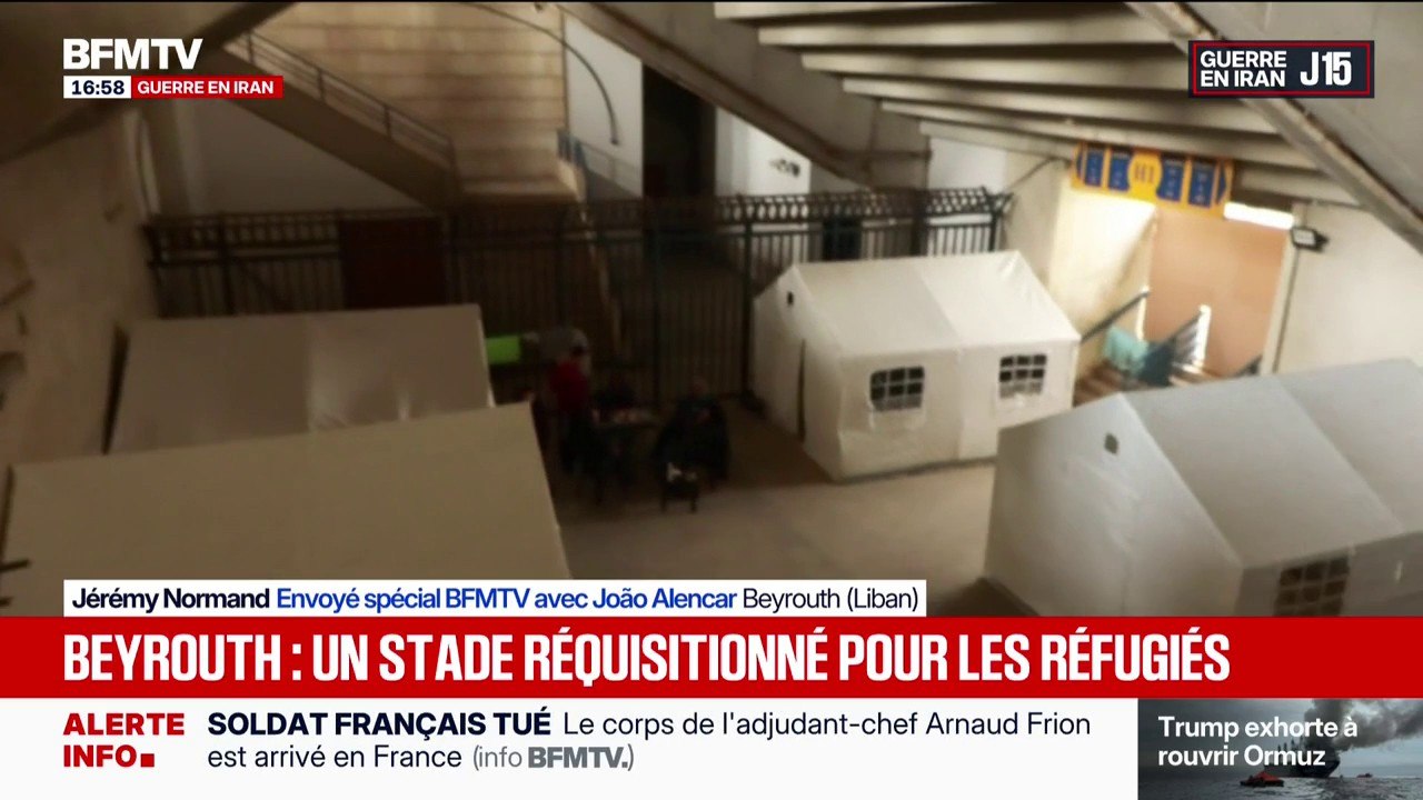 Guerre au Moyen-Orient: un stade réquisitionné à Beyrouth pour abriter au moins 1.000 personnes