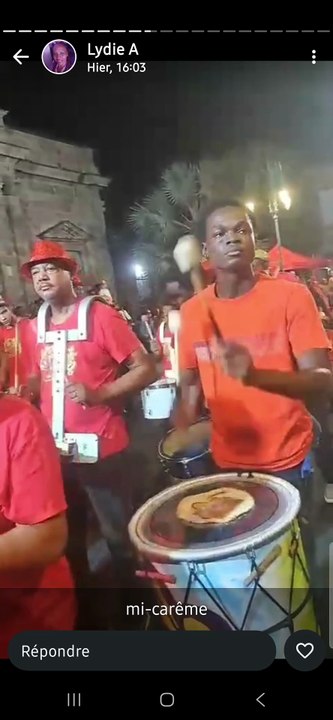 Guadeloupe 👍 mi carême carnaval