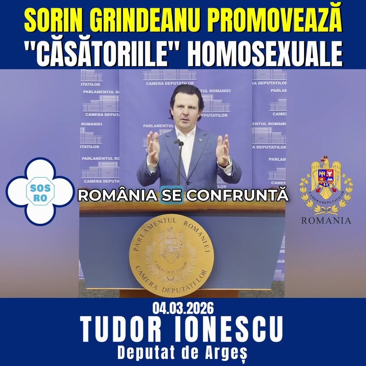 Sorin Grindeanu promovează "căsătoriile" homosexuale