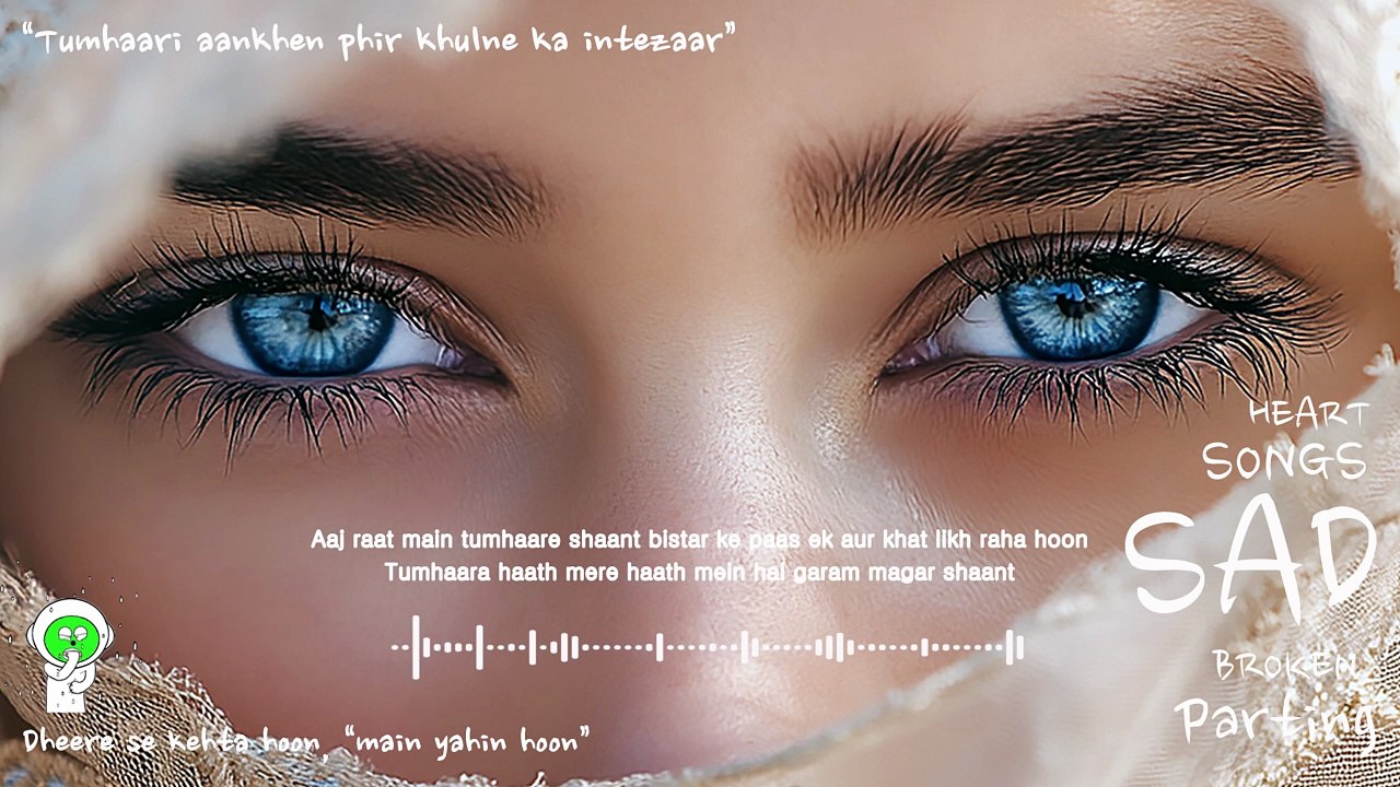 12 Tumhaari aankhen phir khulne ka intezaar [4K] | Sad | Broken | heart | Song | Trending | parting | New