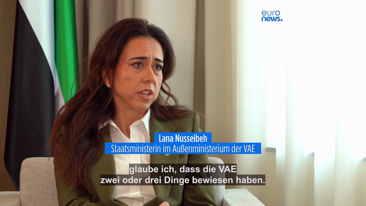 Ministerin der VAE auf Euronews: 'Iran darf die Weltwirtschaft nicht als Geisel nehmen'