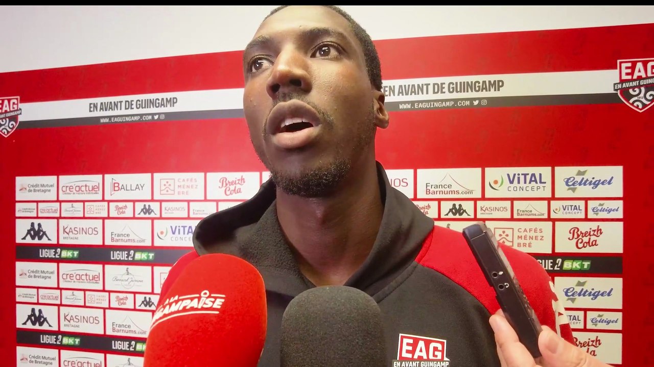 EAG - Amiens SC (1-0) : Kalidou Sidibé après la victoire face à Amiens